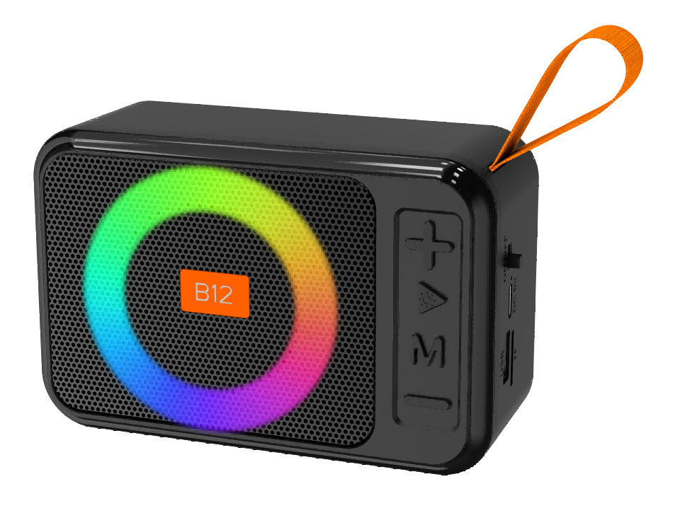 B12 Mini LED Bluetooth Speaker