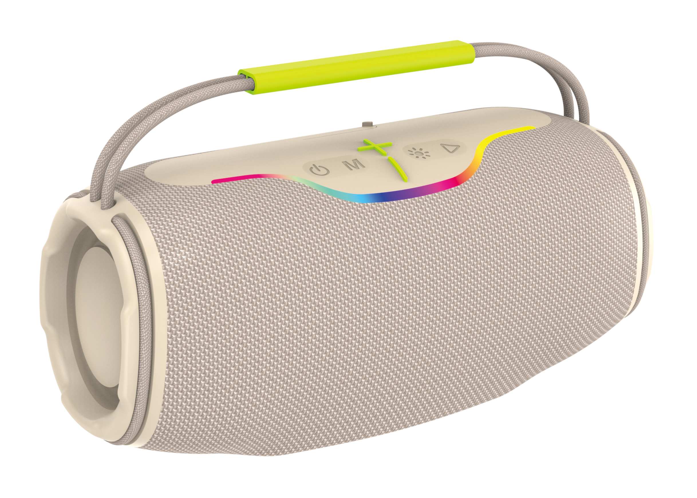 New B32 Dual Stereo Portable Outdoor Fabric Wireless Bluetooth Speaker with Colorful RGB light