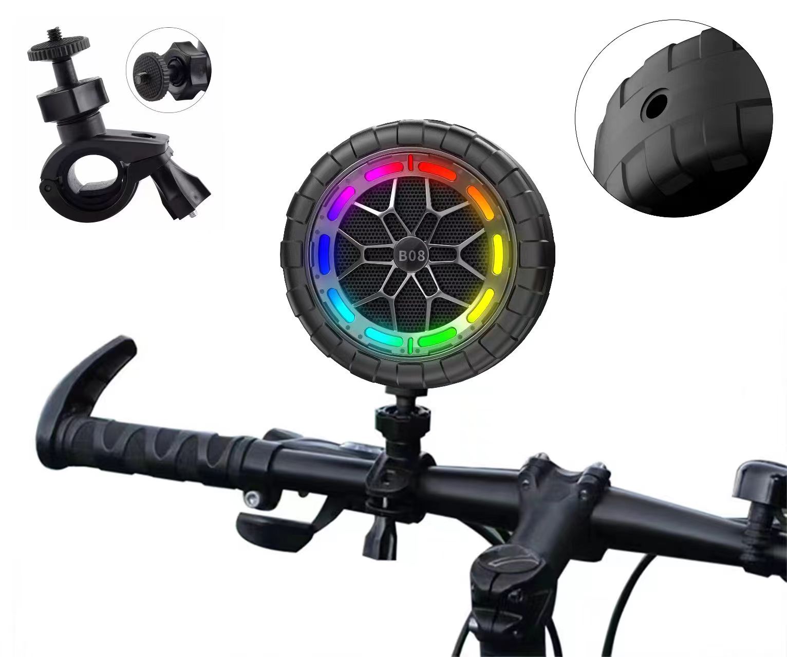B08 Mini Bicycle Outdoor Bluetooth Speaker