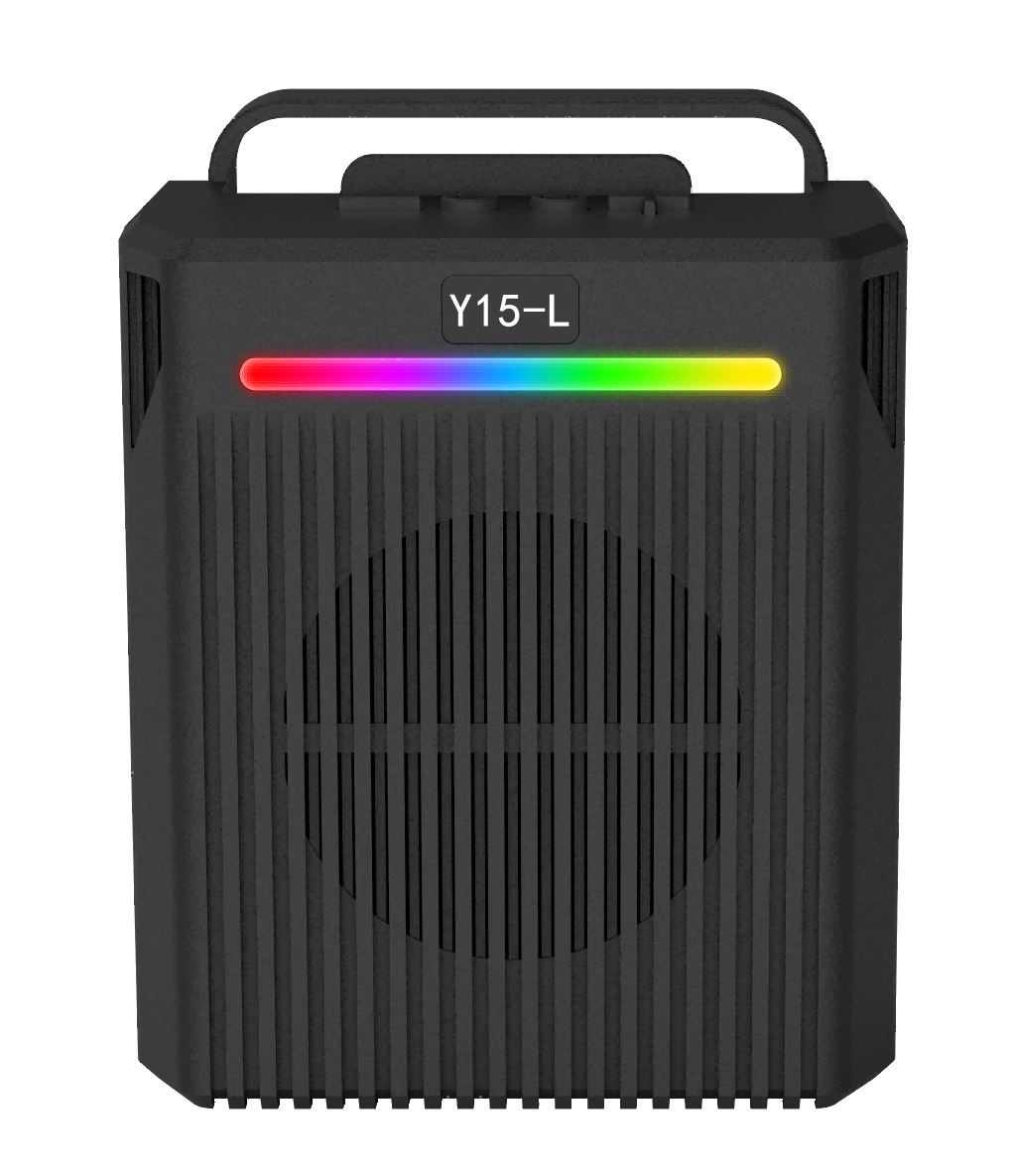Y15L Portable Wireless Bluetooth Speaker with radio and LED light