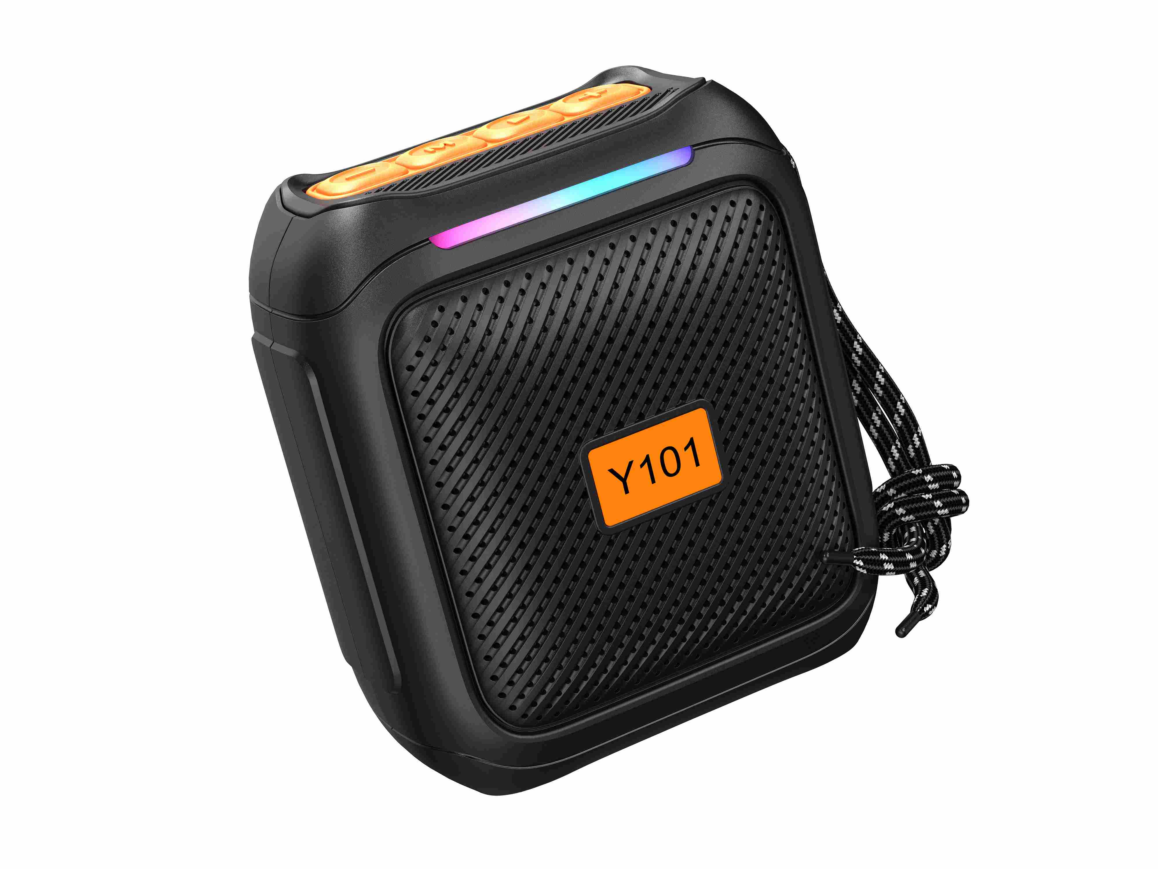 Y101 LED mini outdoor gifts wireless bluetooth speaker